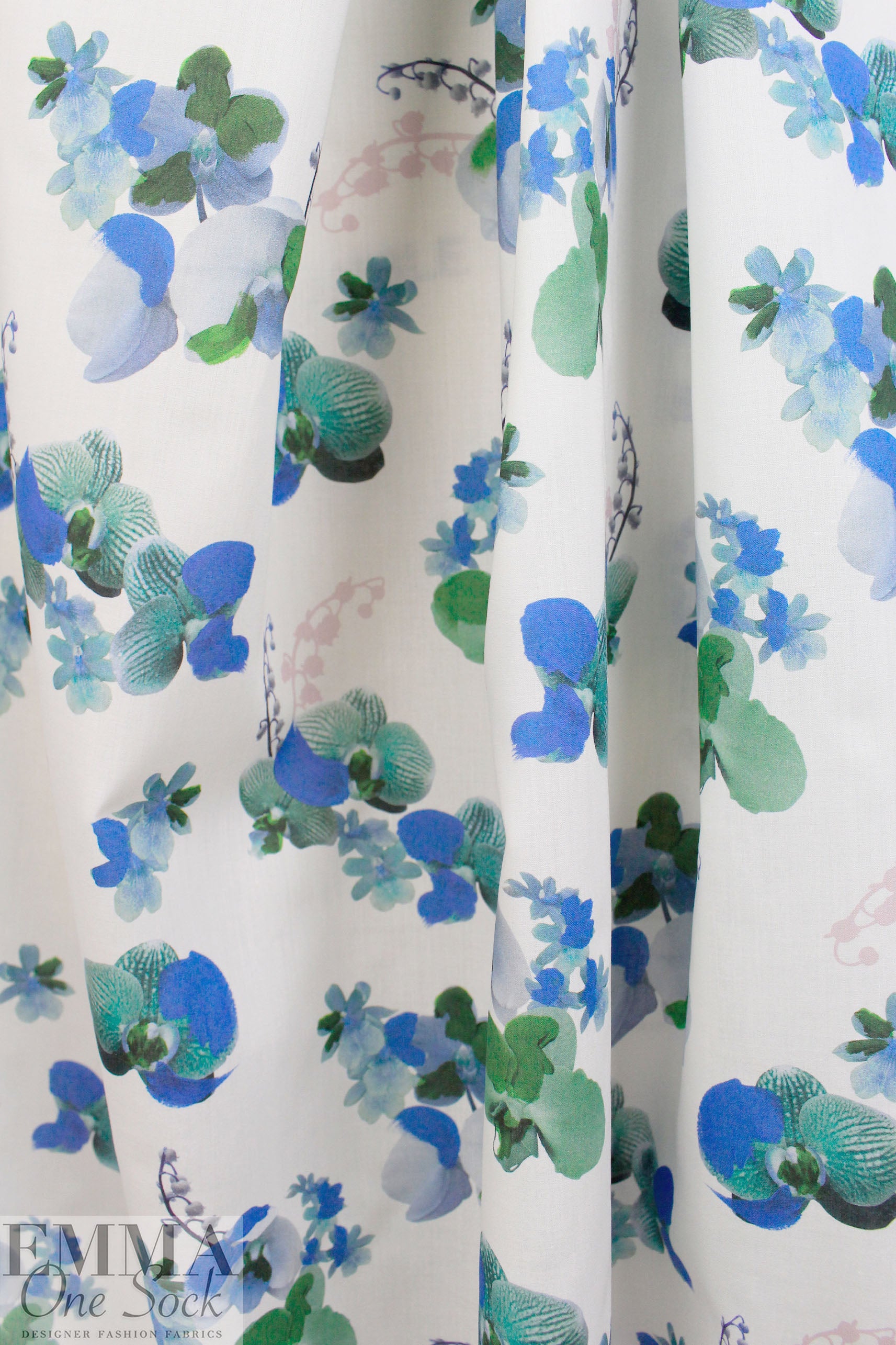 Liberty Art Fabrics: 'Orchid Festival - B' Tana lawn .75 yds