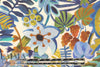 Liberty Art Fabrics: 'Jungle Trip - C' Tana lawn 1.5 yds