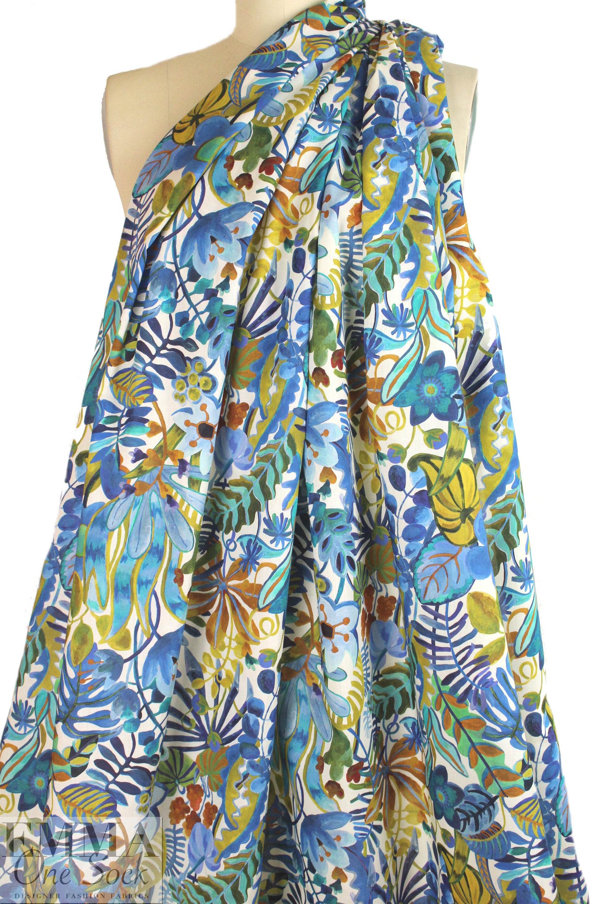 Liberty Art Fabrics: 'Jungle Trip - C' Tana lawn