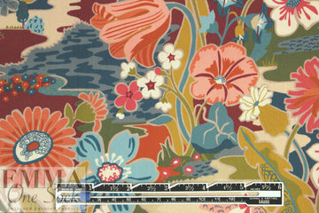 Liberty Art Fabrics: 'Sunshine Meadow - C' Tana lawn 1.875 yd