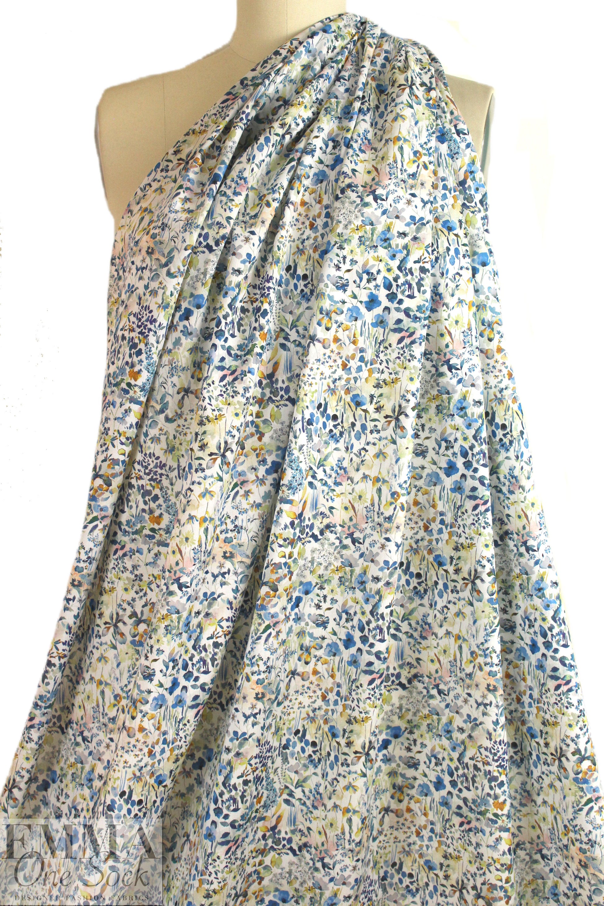 Liberty Art Fabrics: 'Felda - B' Tana lawn