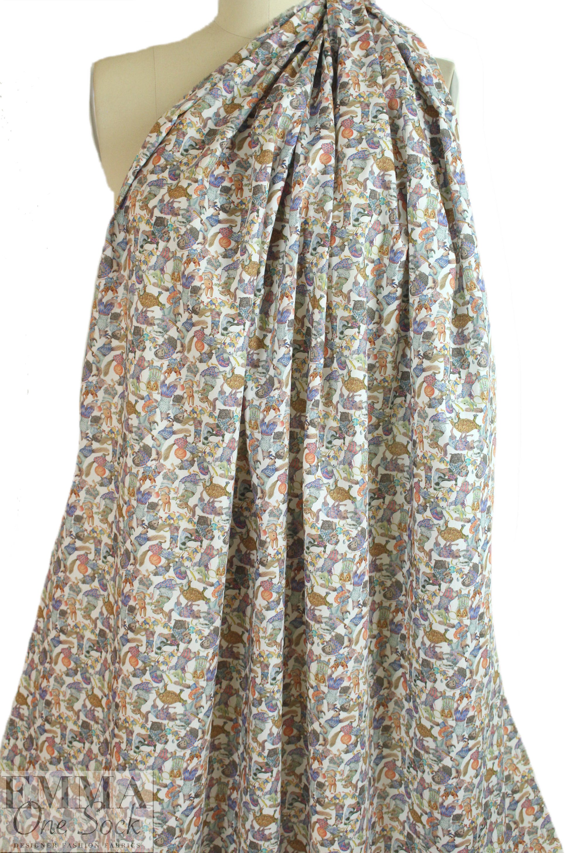 Liberty Art Fabrics: 'Hullabaloo - A' Tana lawn