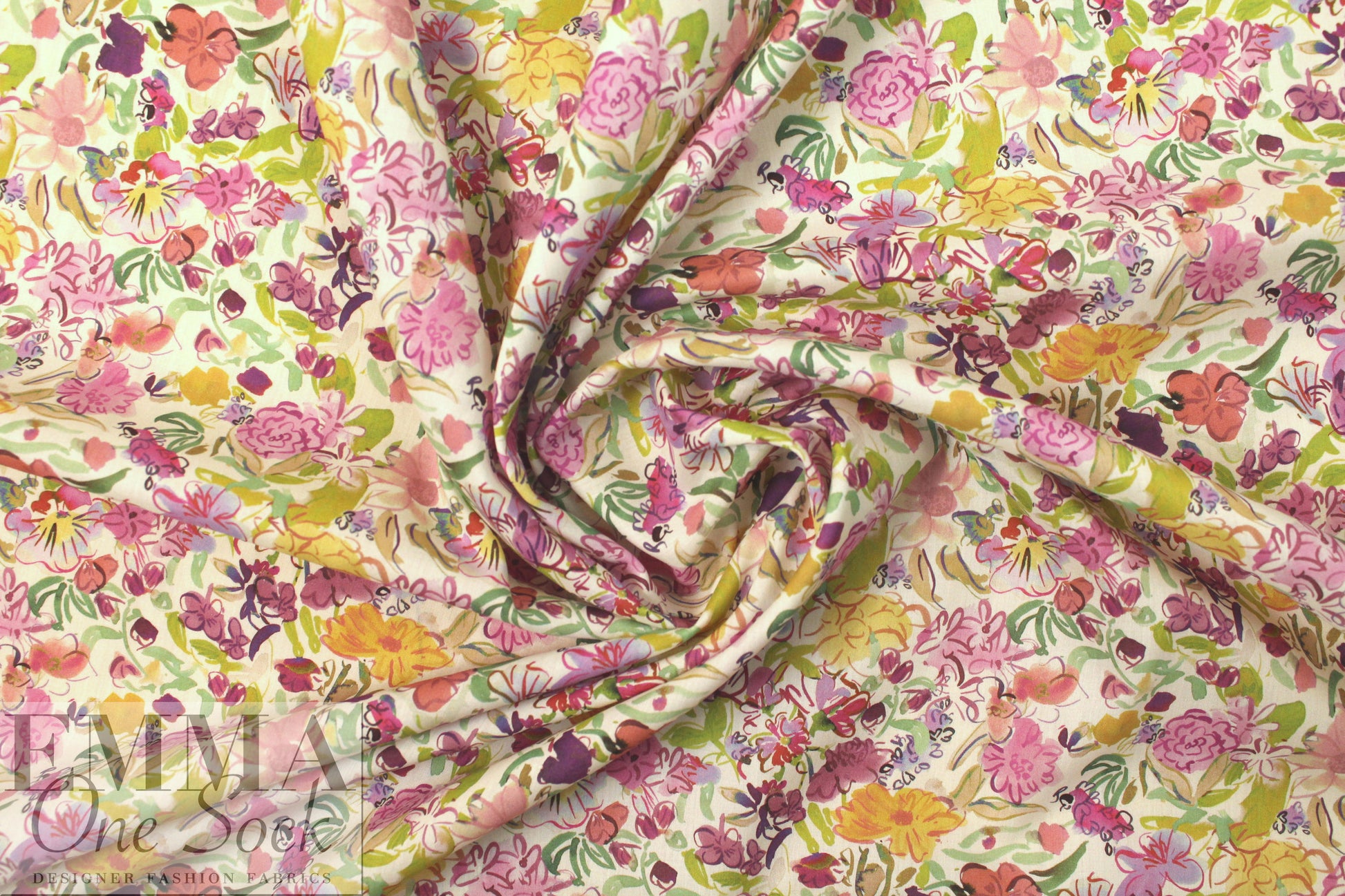 Liberty Art Fabrics: 'Matilda May - B' Tana lawn