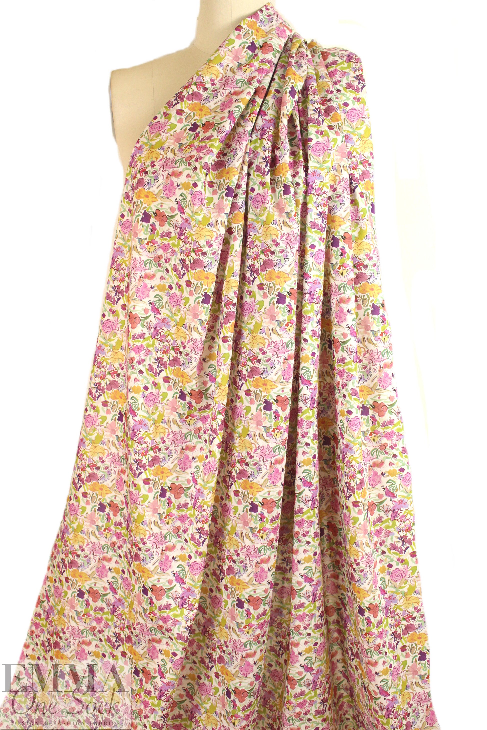 Liberty Art Fabrics: 'Matilda May - B' Tana lawn