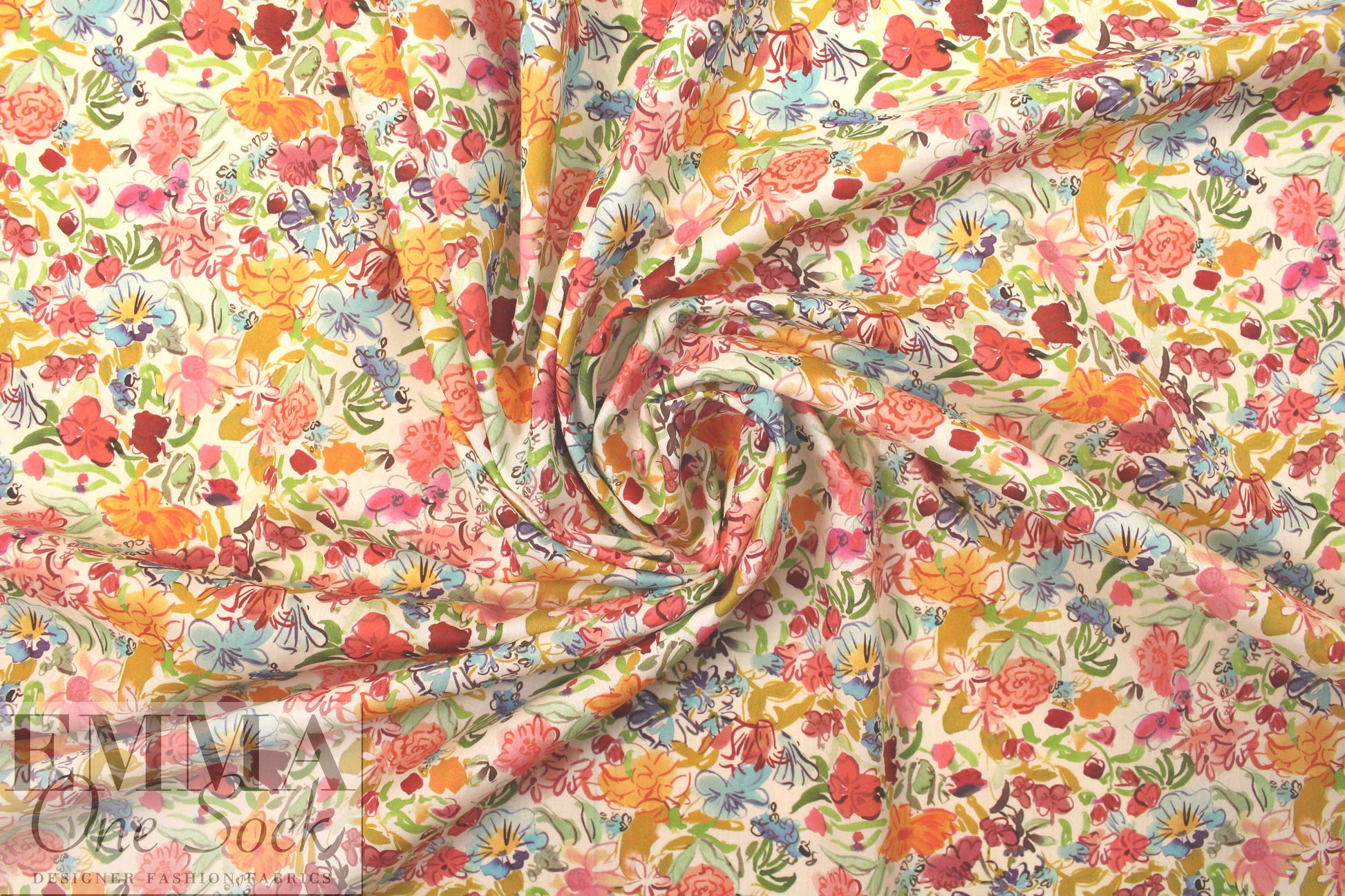 Liberty Art Fabrics: 'Matilda May - C' Tana lawn