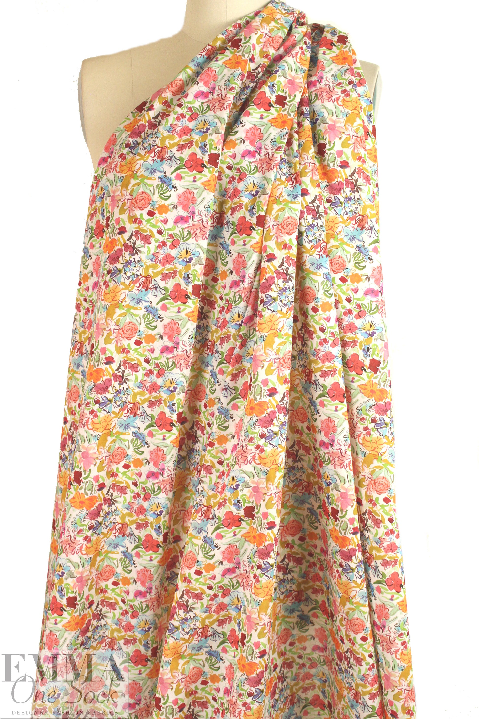 Liberty Art Fabrics: 'Matilda May - C' Tana lawn 1.66 yd