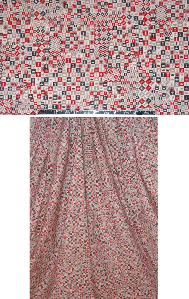 Liberty Art Fabrics: 'Checkmate D' Tana lawn 1.66 yd