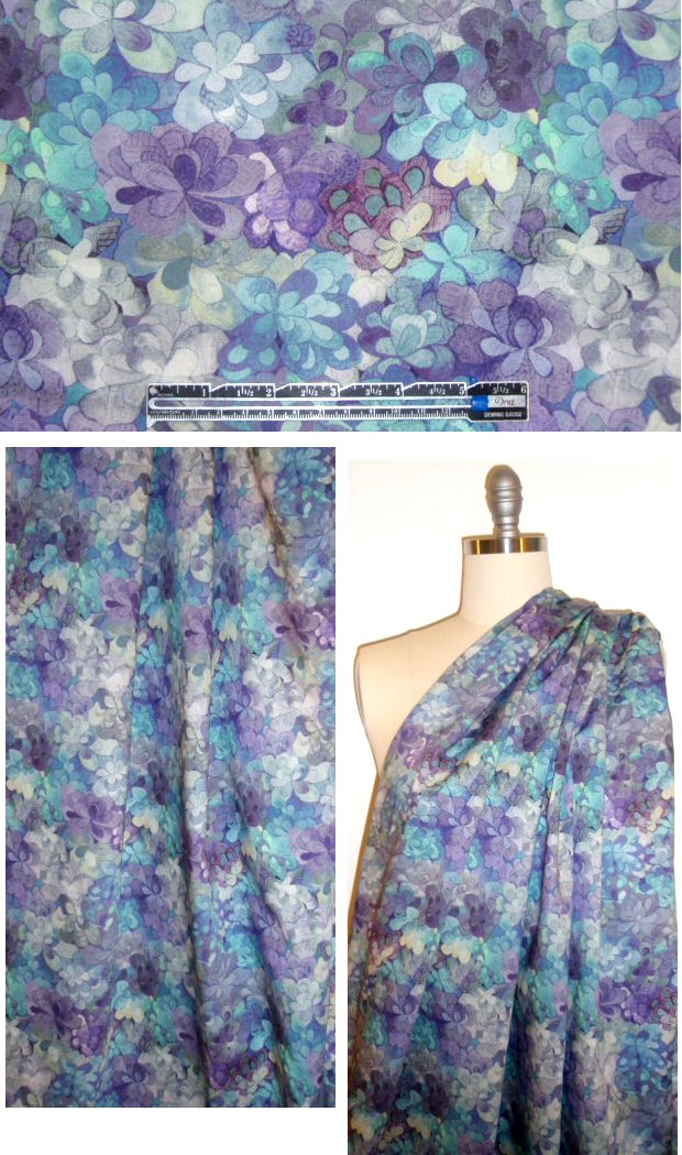 Liberty Art Fabrics: 'Emerald Bay C' Tana lawn 1.33 yds