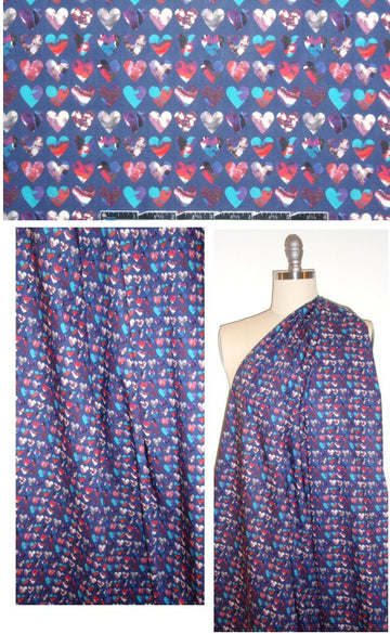 Liberty Art Fabrics: 'Marble Heart B' Tana lawn 1.625 yd