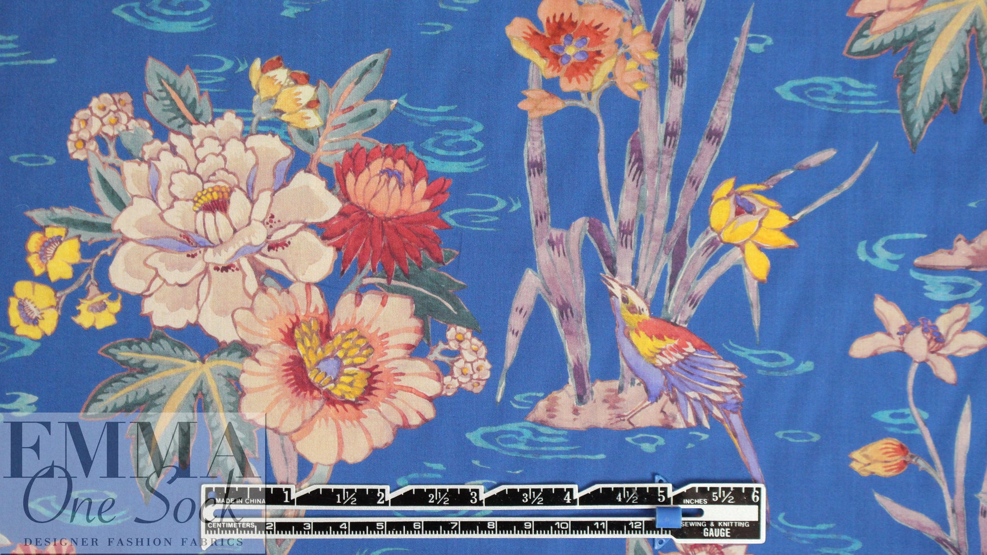 Liberty Art Fabrics: 'Lake Octava - B' Tana lawn