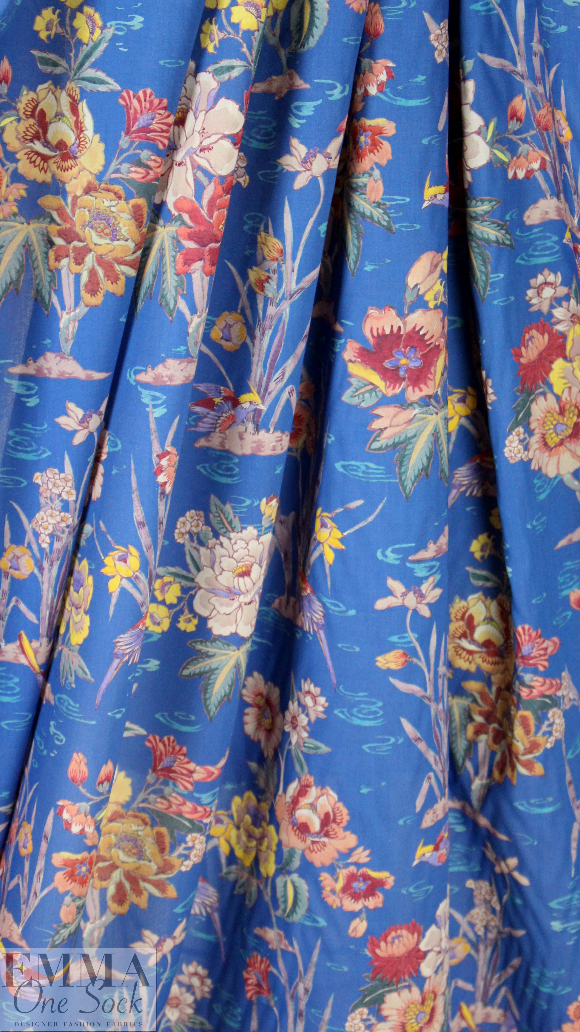 Liberty Art Fabrics: 'Lake Octava - B' Tana lawn