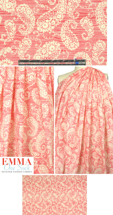 Liberty Art Fabrics: lacey paisley Tana lawn