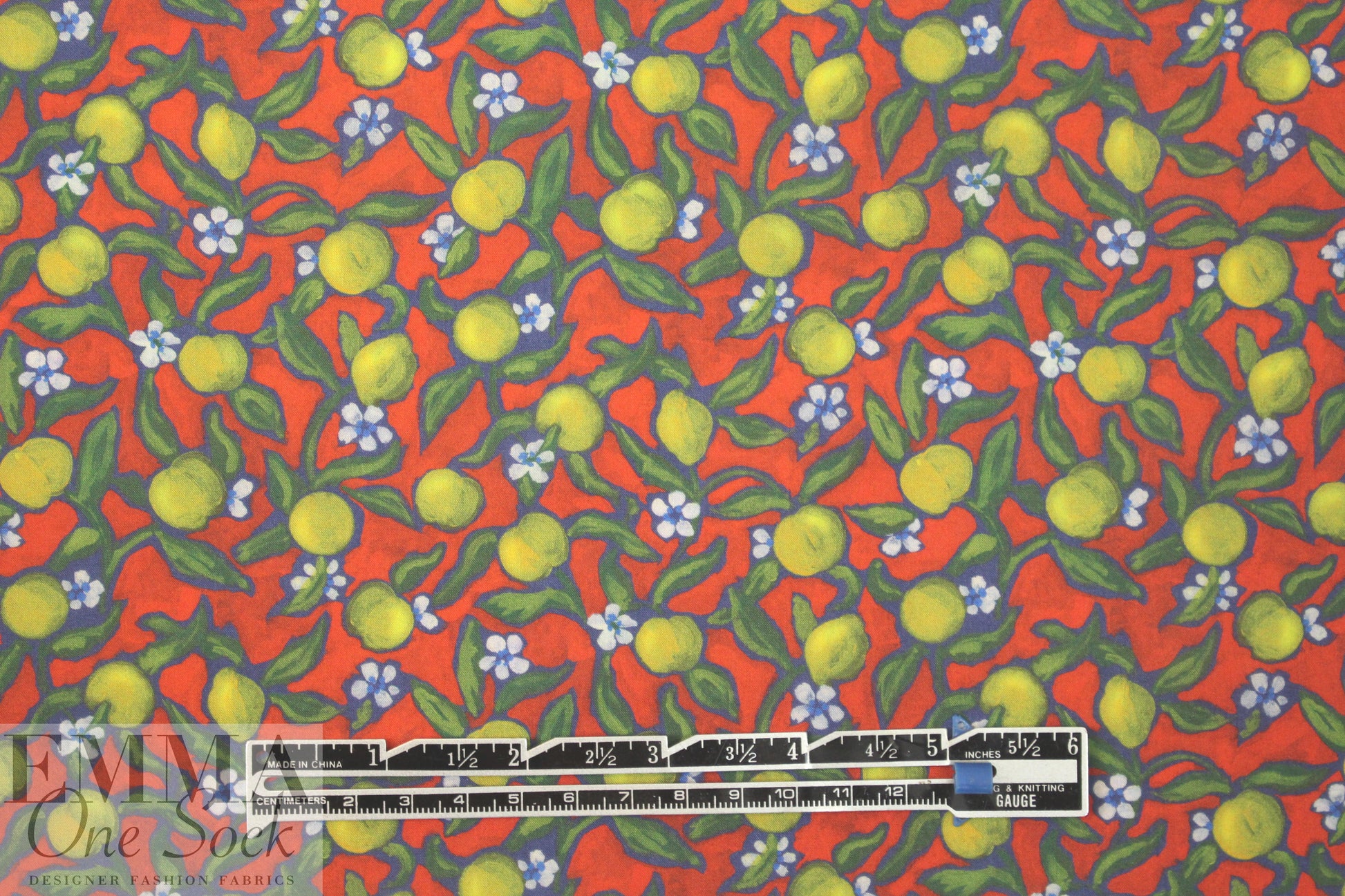 Liberty Art Fabrics: 'Lemon Grove - A' Tana lawn