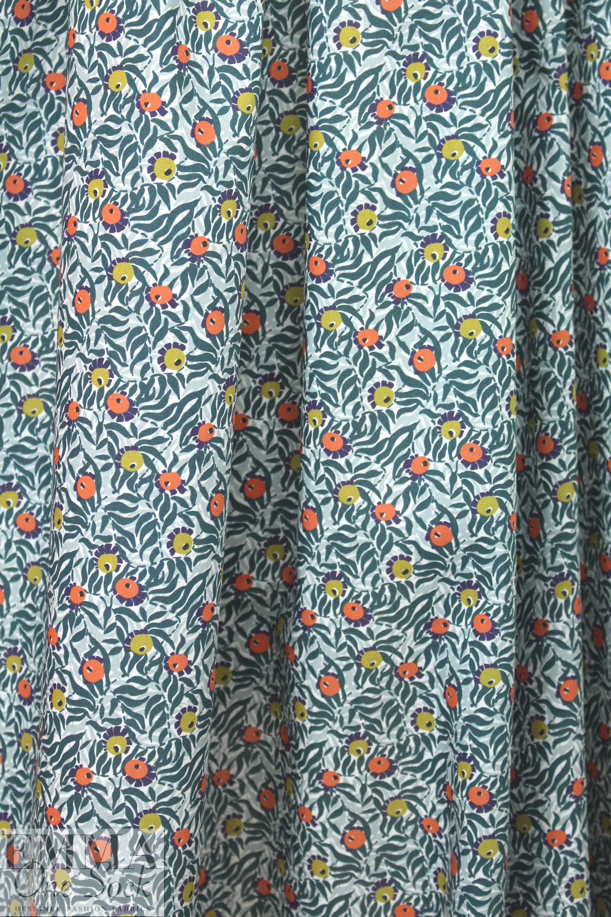 Liberty Art Fabrics: stylized floral Tana lawn
