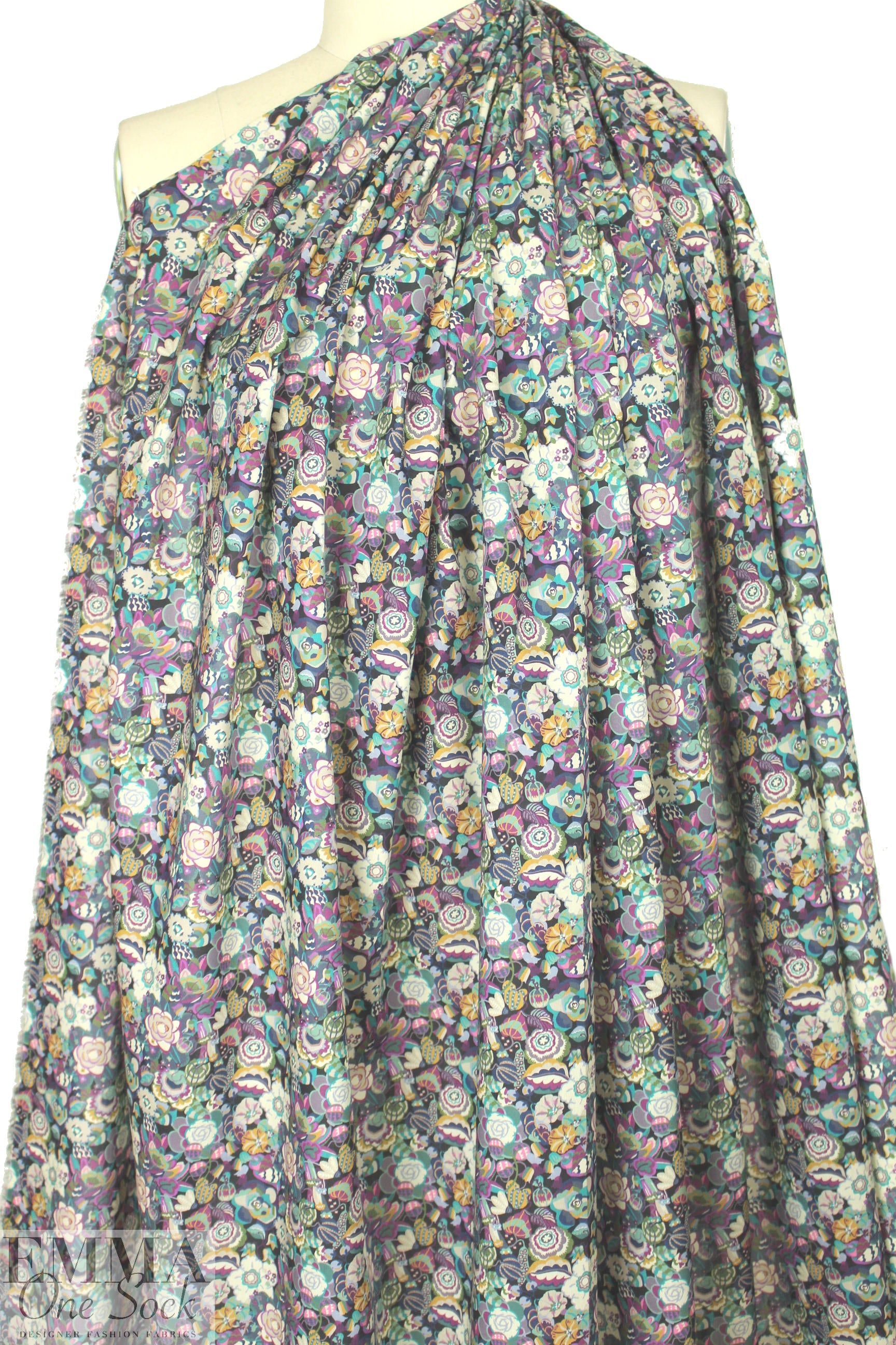 Liberty Art Fabrics: 'Gatsby Garden B' Tana lawn