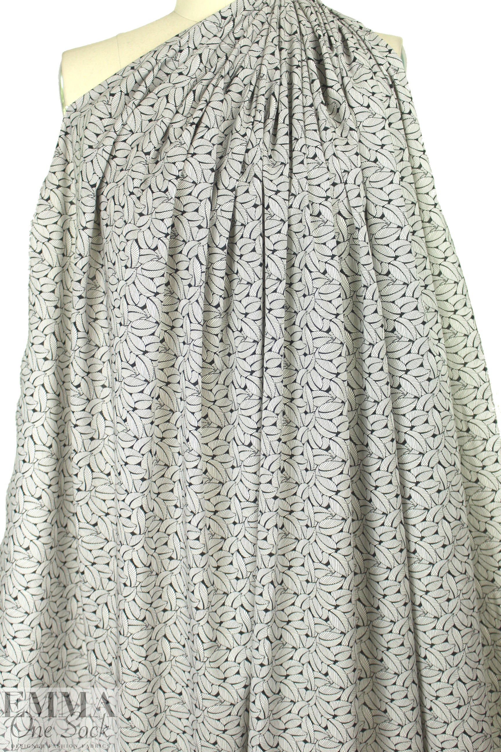Liberty Art Fabrics: 'Lost in Leaves C' Tana lawn