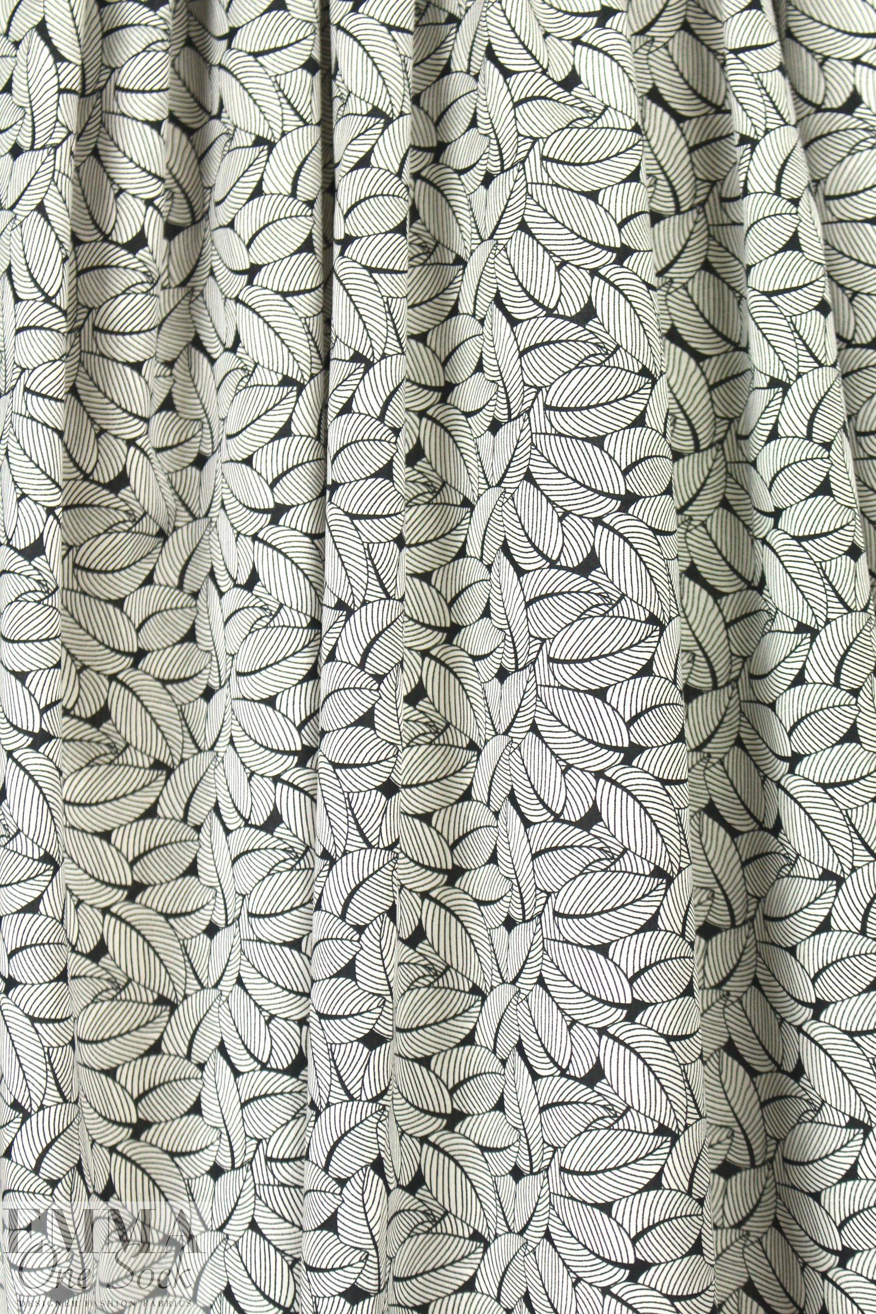 Liberty Art Fabrics: 'Lost in Leaves C' Tana lawn