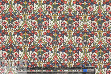 Liberty Art Fabrics: 'Morris Butterfly D' Tana lawn