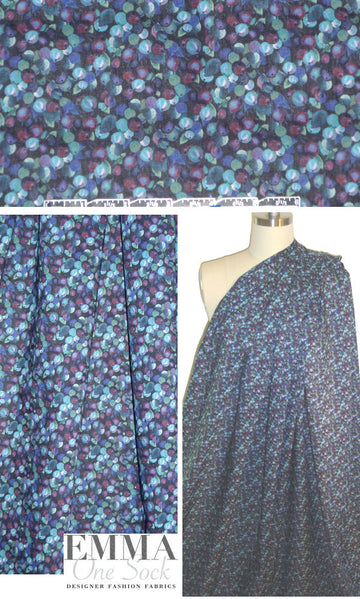 Liberty Art Fabrics: 'Winter Berry B' Tana lawn