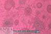 Liberty hot pink sunflower silk/cotton voile