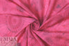 Liberty hot pink sunflower silk/cotton voile