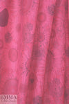 Liberty hot pink sunflower silk/cotton voile