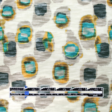 CA designer 'shape study' lightweight slub rayon blend knit