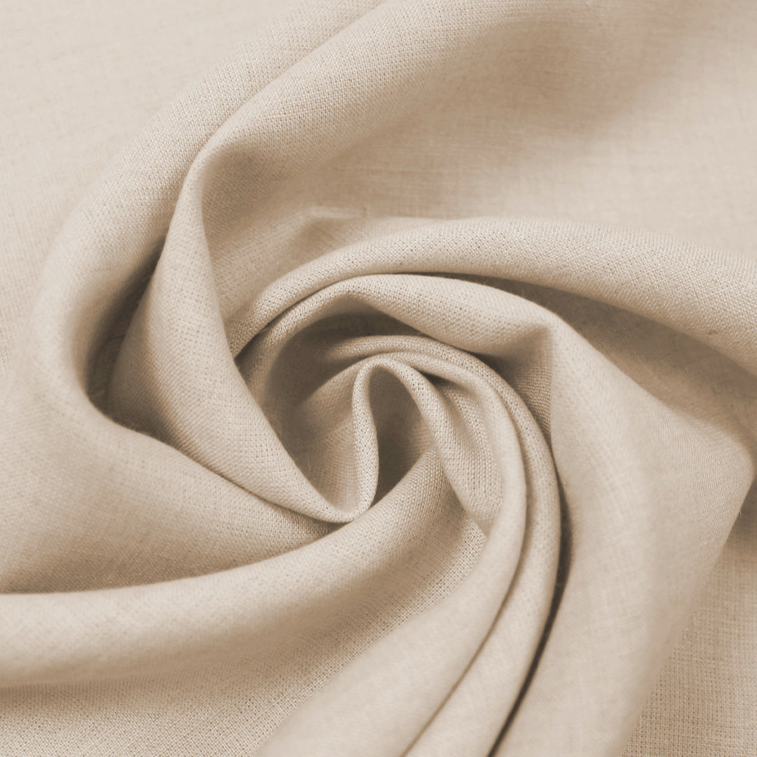 fine quality cross dye linen - sand dollar 1.875 yd