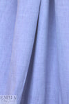 fine quality cross dye linen - light blue/purple