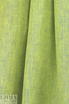 fine quality cross dye linen - yellow/royal
