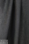 fine quality cross dye linen - black/loden .75 yds