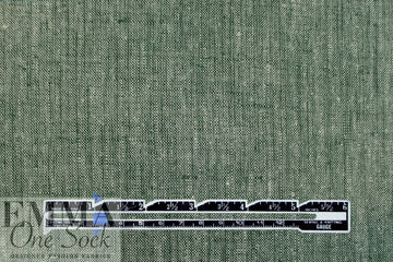 fine quality cross dye linen - black/light sage 2.125 yd