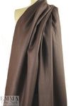 European medium weight basketweave linen - brunette/gray