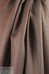 European medium weight basketweave linen - brunette/gray