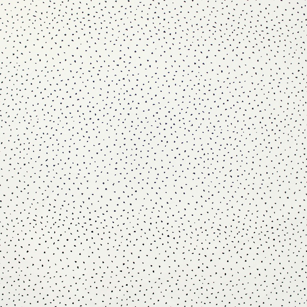 European linen 'sweet spot' print dressweight woven 2 yd