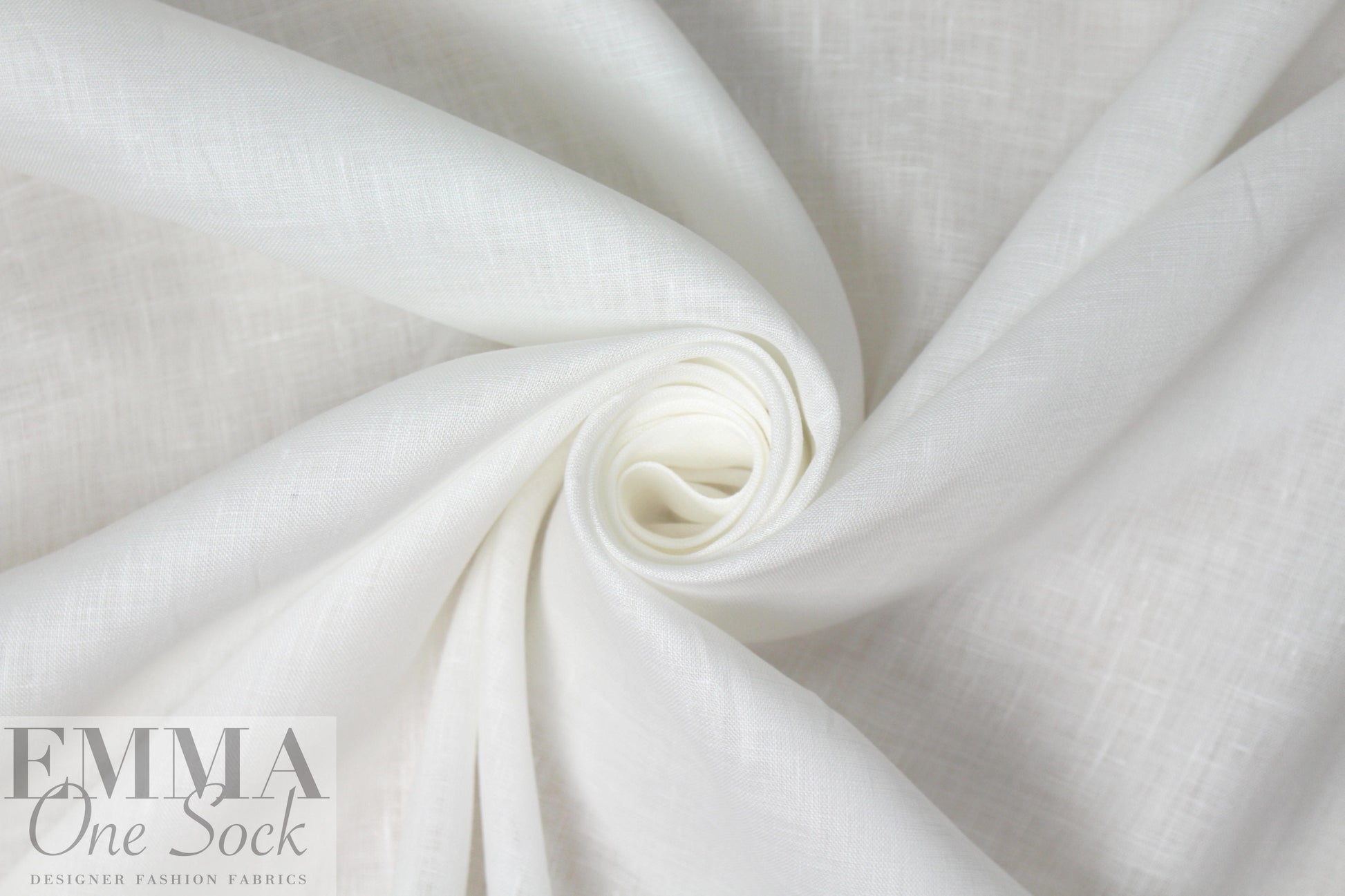 lovely quality light weight linen - white