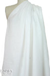 lovely quality light weight linen - white 1.5 yd