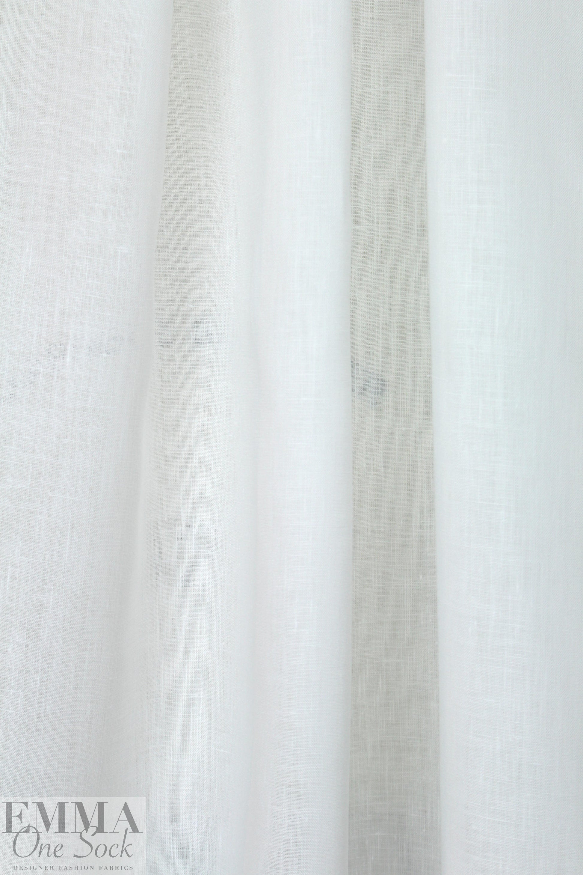 lovely quality light weight linen - white