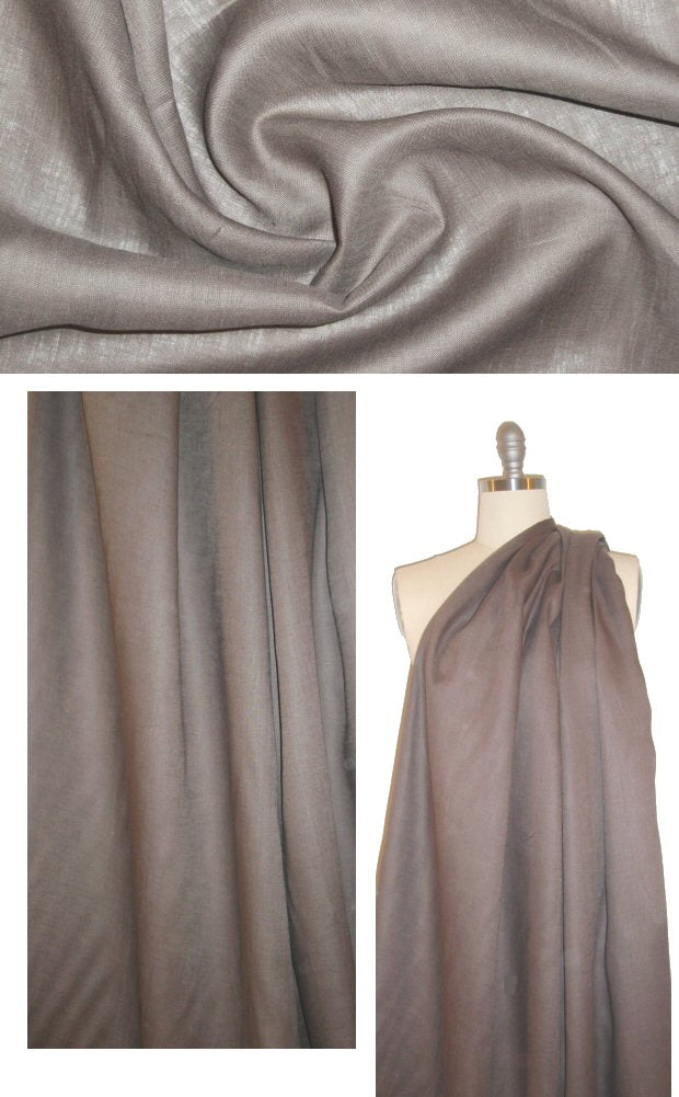 lovely quality light weight linen - zinc