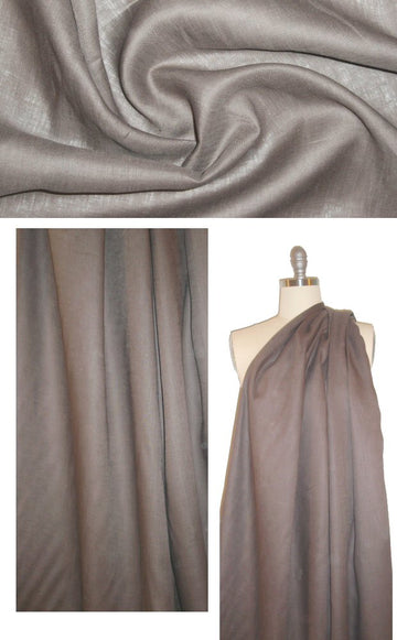 lovely quality light weight linen - zinc 1.5 yds