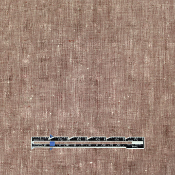 fine quality medium weight cross dye linen - chai/white .5 yds