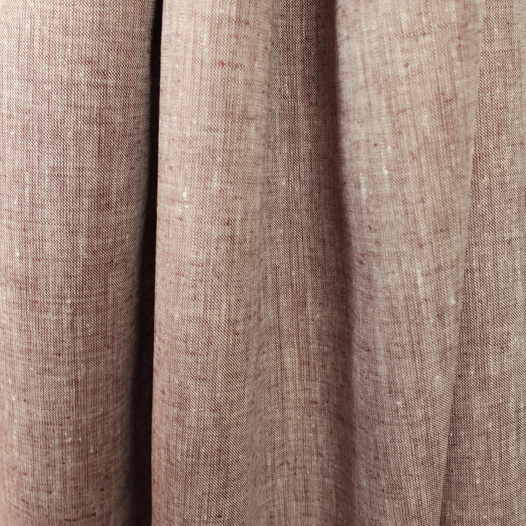 fine quality medium weight cross dye linen - chai/white .625 yds