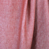 fine quality medium weight cross dye linen - red clay/white 1.5 yd