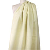 fine quality cross dye linen - buttercream/white 2 yd