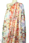 100% linen digital print - artist's palette 1.875 yds