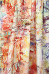 100% linen digital print - artist's palette 1.5 yd
