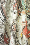 100% linen digital print - moulin rouge ombre 1.625 yd
