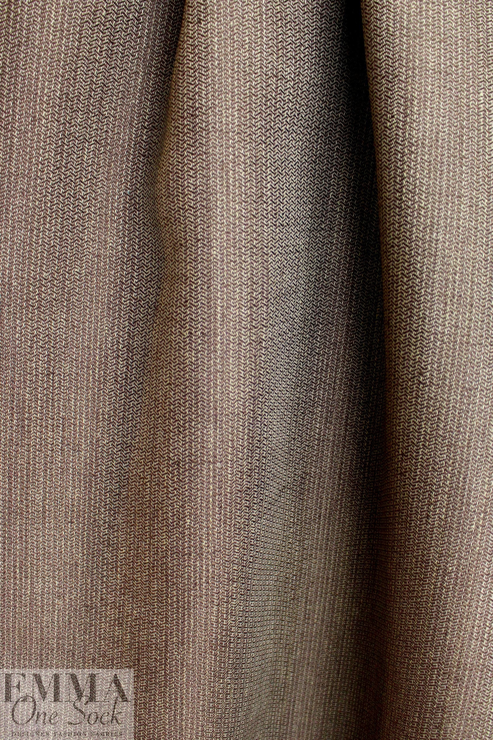 upscale staggered chevron yarn-dyed linen woven 1.75 yds