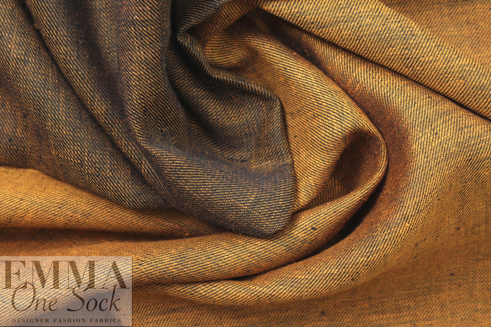 European medium weight linen woven - spicy twill 1.33 yds