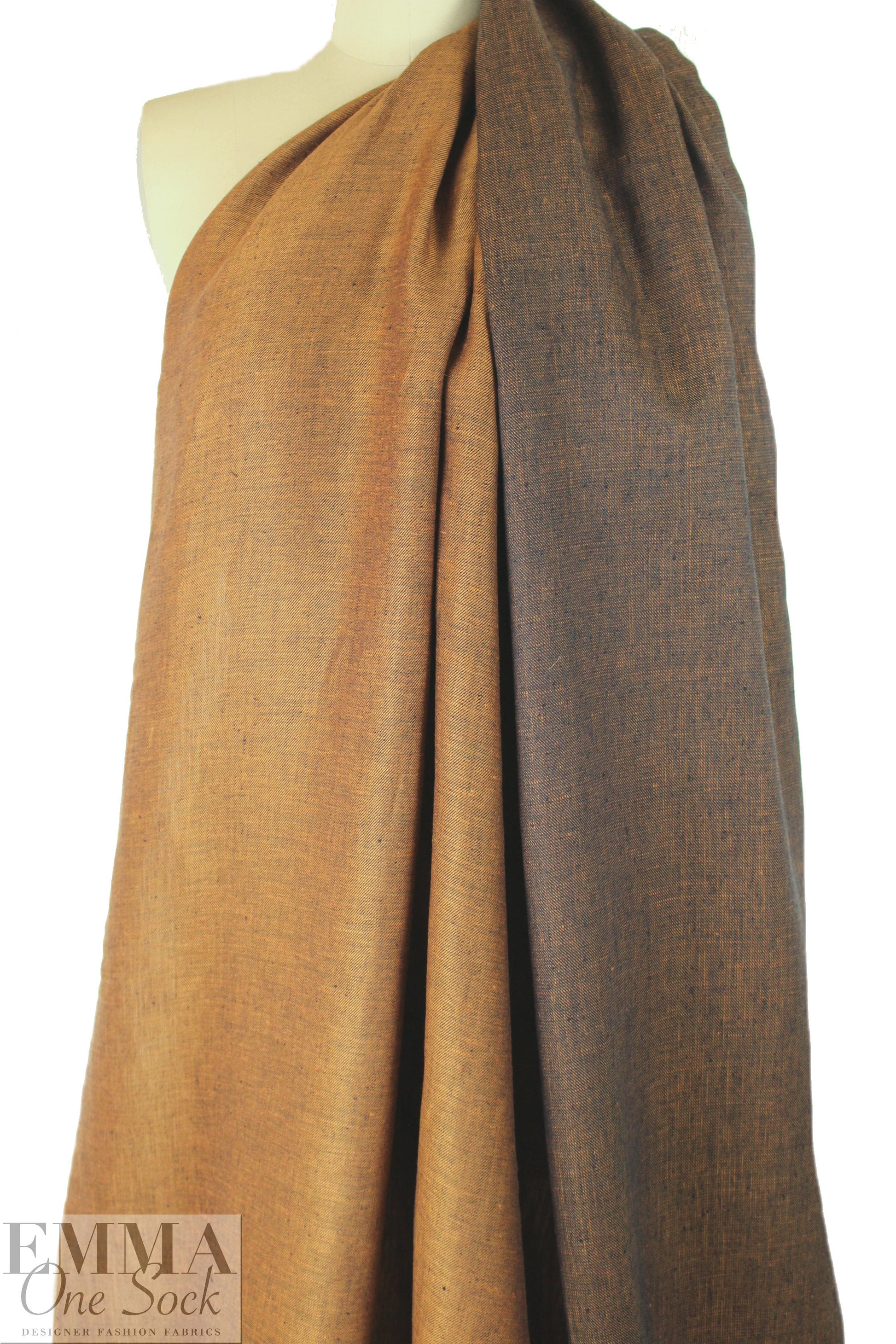 European medium weight linen woven - spicy twill